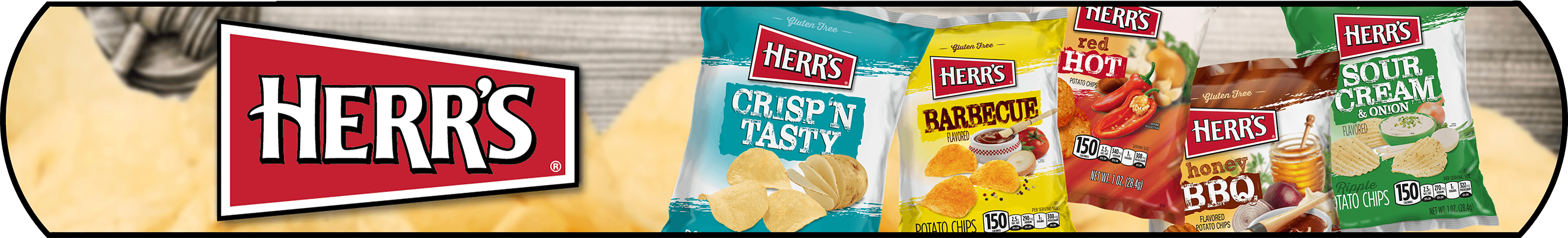 Herrs Potato Stix Banner